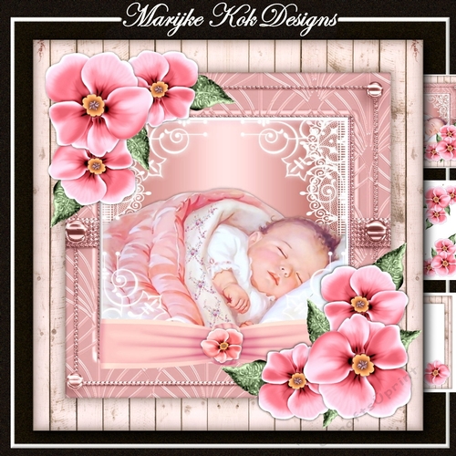 Vintage new baby Girl Mini Kit