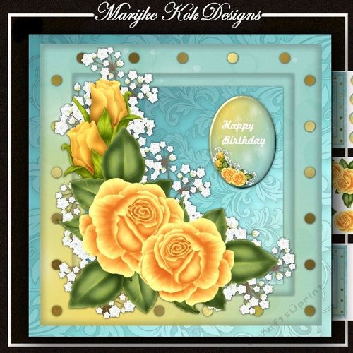 Yellow Roses Mini Kit