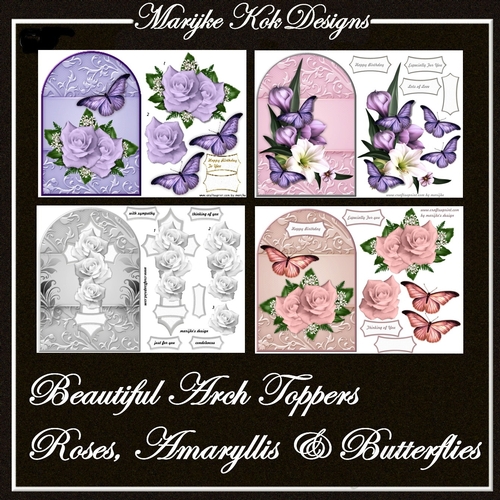  4 Beautiful Arch Toppers Kit
