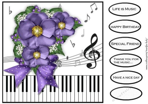 Beautiful Wild Roses & Music