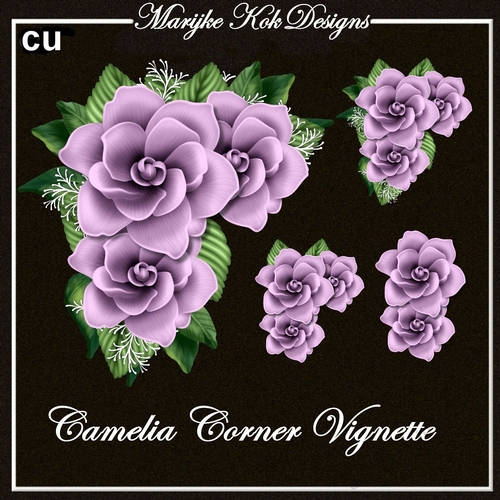 CU Camelia Corner Vignette