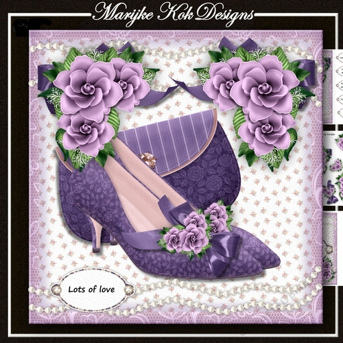 Gorgeous Shoes & Camelias Mini Kit