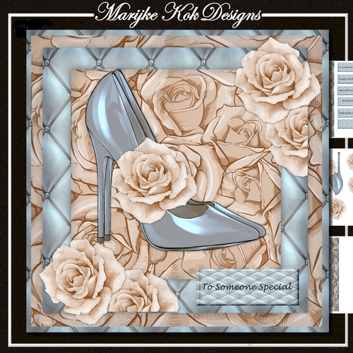 Beautiful Shoes & Roses Mini Kit