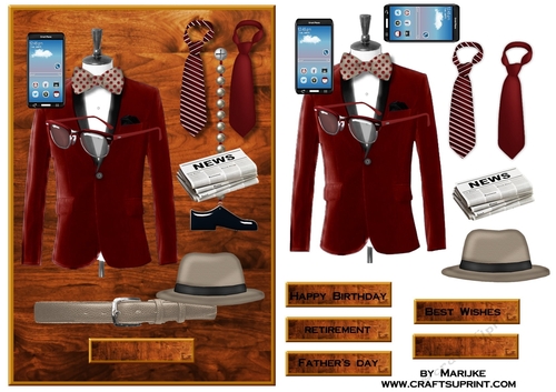 Male Card  Gentleman