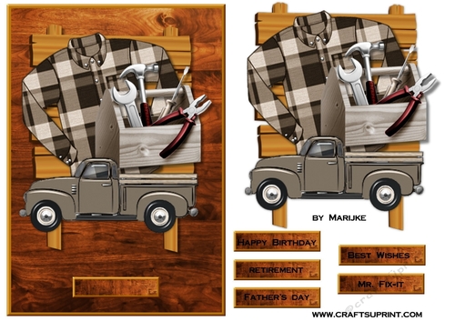 Male Card  Tools 2 