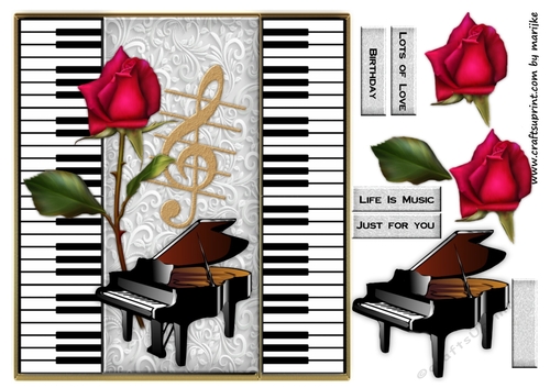 Life is music quick card