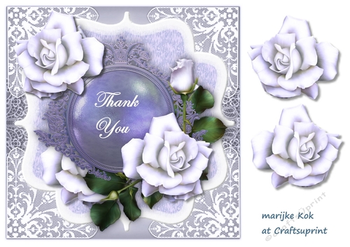  Roses  Thank You