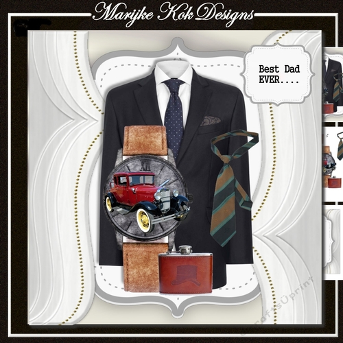 Male card gentleman Mini Kit