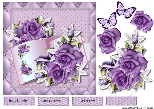 Gorgeous Roses & Lace