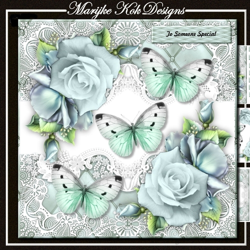 Wonderful Roses & Butterflies Mini Kit