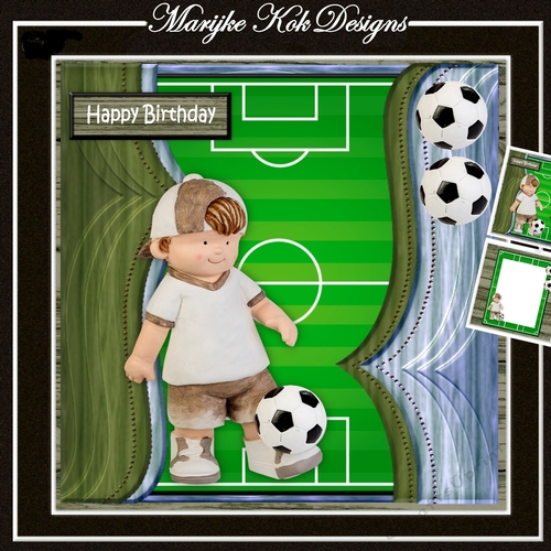 Birthday Boy Football  Mini Kit