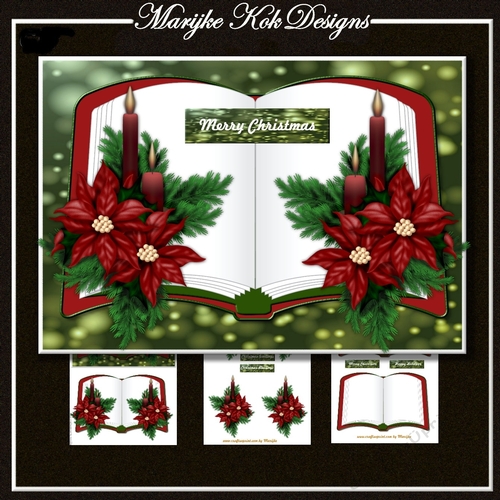 Christmas book  happy Holidays Mini Kit