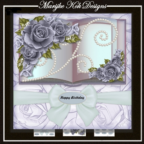 Elegant Roses Book Mini Kit