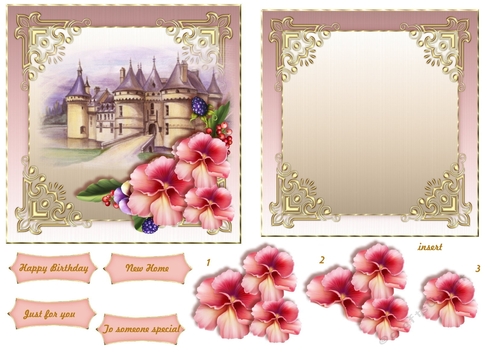 Mini Card  My Home is my castle