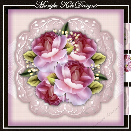 Gorgeous English Roses Mini Kit