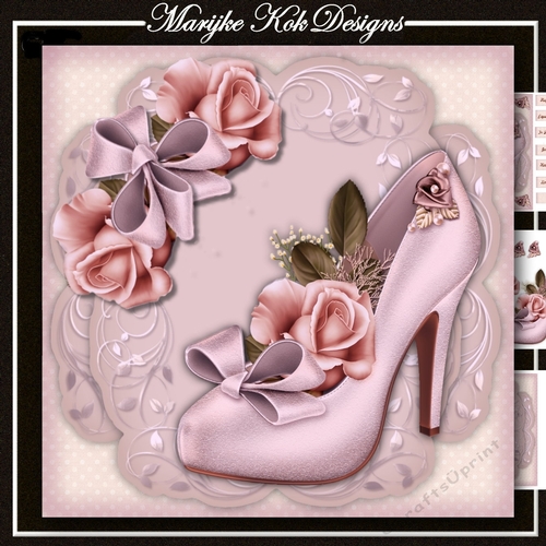 Gorgeous Shoes & Roses Mini Kit