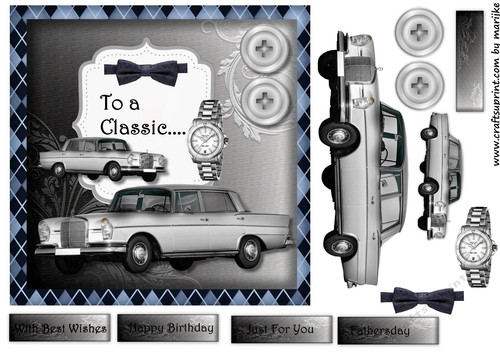 Male Card To A Classic 4