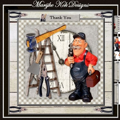 Male card MR. Fix-It Mini Kit