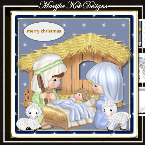 Away In a Manger.... Mini Kit