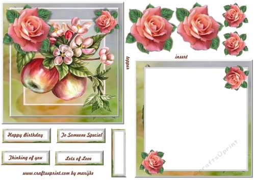 All In One Apple Blossom & Roses
