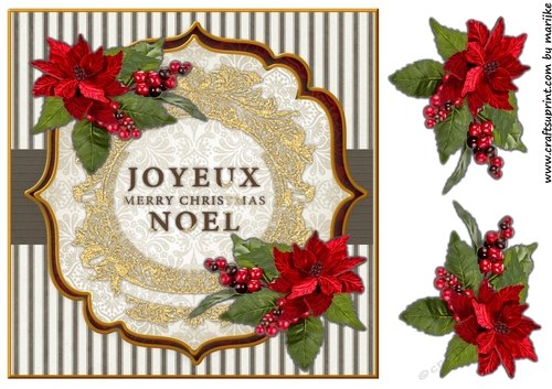 Male Christmas card