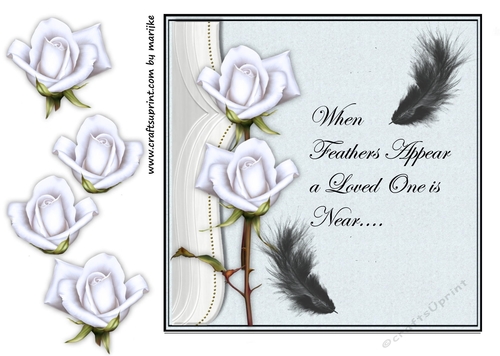 Sympathy Roses &  Verse   4