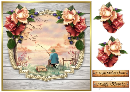 Quick card Gone Fishing