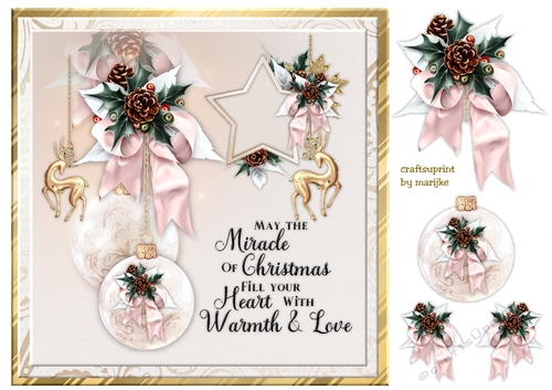 Warmth & Love Christmas Quick card