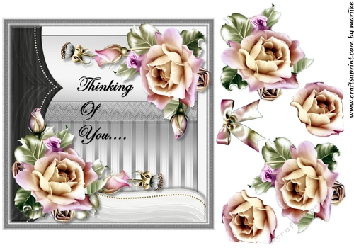 Sympathy Roses  2 Thinking of You