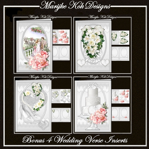 Bumperkit 4 Wedding Kits & Bonus kit 4  Wedding Verse Inserts 