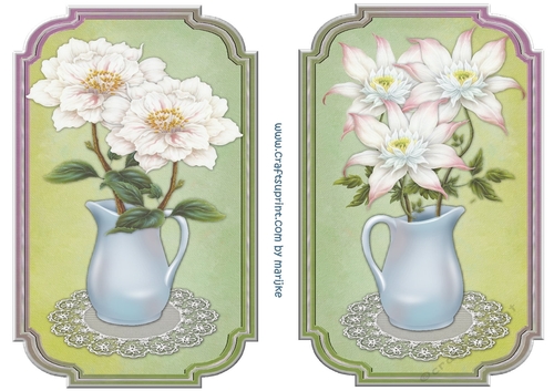 Classic card Topper Bouquet 3