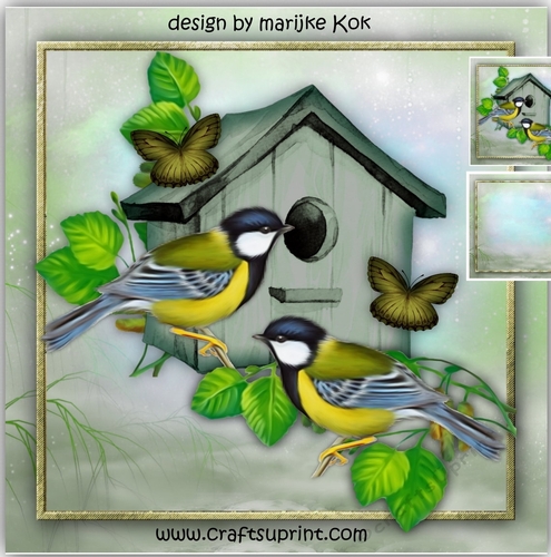 New Home Dark Grey  Birdhouse Mini Kit 