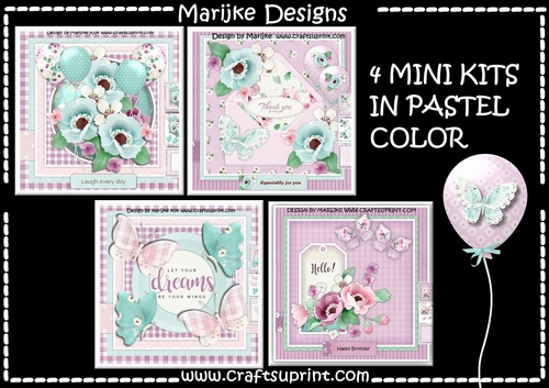 Bumperkit 4 Mini Kits Pastel