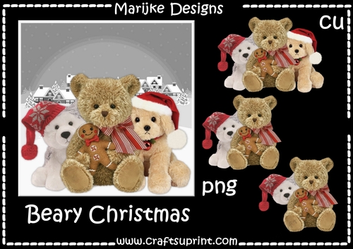 CU DR Beary Christmas 