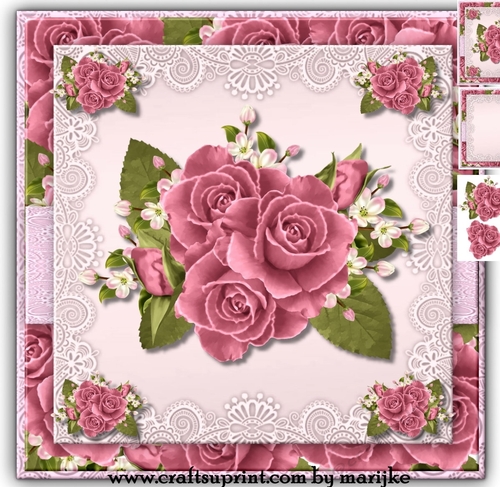 Vintage Roses Mini Kit