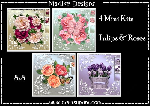 Bumperkit 4 Minikits Tulips & Roses