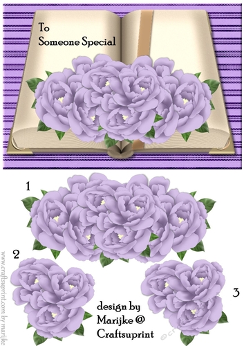 Book Lavender Peonies To Someone Special
