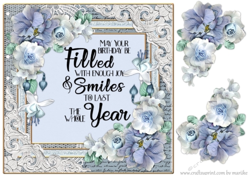 Birthday Vintage Roses