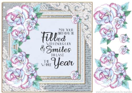 Birthday  Wild  Roses