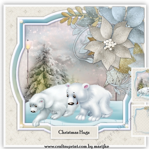 Cute  Ice bear Christmas