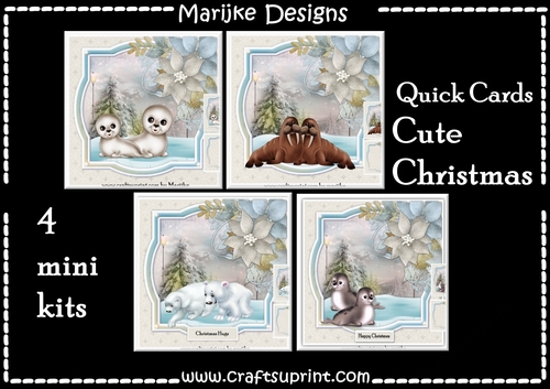 Bumperkit 4 Cute  Christmas Mini Kits
