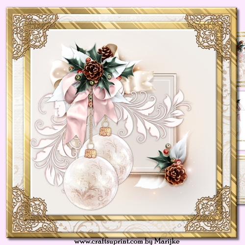 Beautiful Christmas Baubles Mini Kit