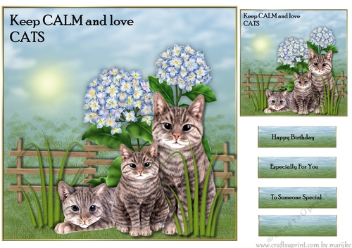 Keep Calm And Love Cats