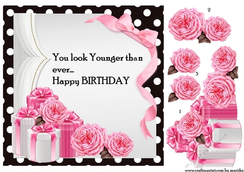 Younger  Than Ever Birthday Card