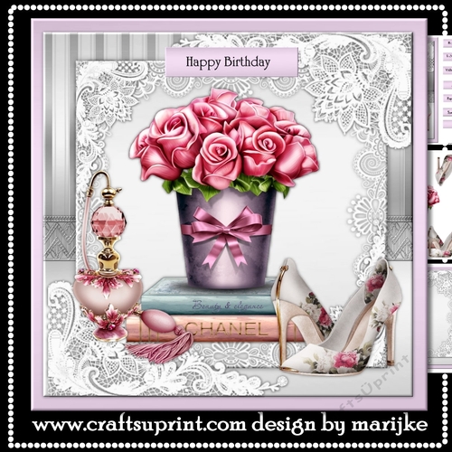Elegant Birthday Card Mini Kit