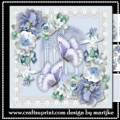 Vintage Roses Mini Kit