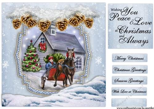 Christmas Card Topper 4