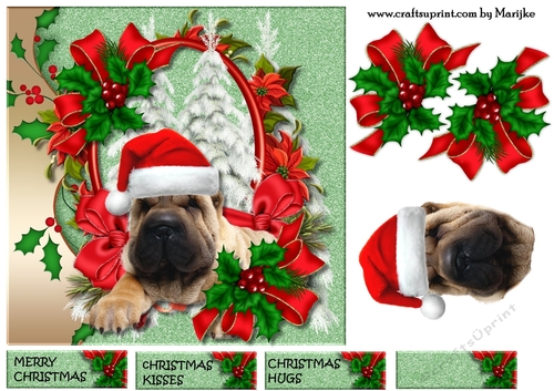 Cute Christmas Puppies 2