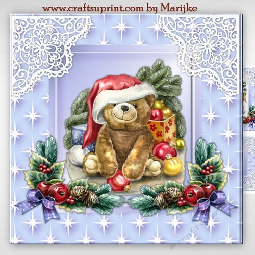Christmas  Cute Teddie Mini Kit
