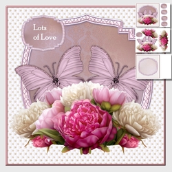 Peonies & Butterflies Mini Kit